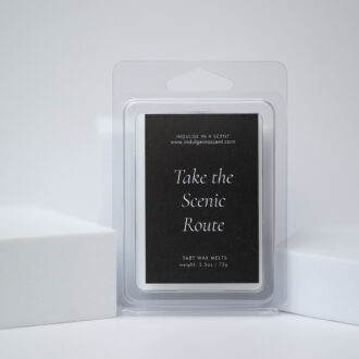 Take the Scenic Route White Wax Melt